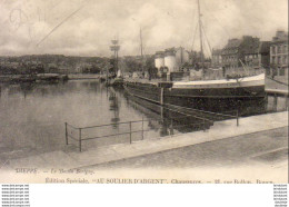 PAQUEBOTS  DIEPPE  Le Bassin Bérigny  ... - Passagiersschepen