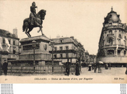 D45  ORLEANS  Statue De Jeanne D' Arc, Par Foyatier  ..... - Orleans