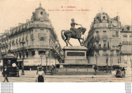 D45  ORLEANS  Jeanne D' Arc, Par Foyatier- Les Rotondes  ..... - Orleans