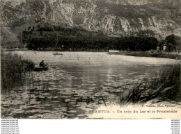 D01  NANTUA  Un Coin Du Lac Et La Promenade  ..... - Nantua