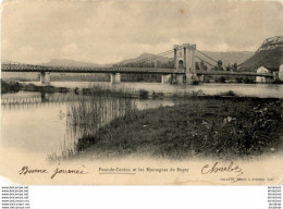 D01  CORDON  Pont De Cordon Et Les Montagnes Du Bugey  ..... - Non Classés