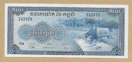 100 RIELS 1972 NEUF - Cambodia