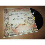 BAKFARK CONSORT College Music In Hungary DANIEL BENKO - Classique MEDIEVAL HUNGAROTON SLPX 11760 Lp 1976 - Klassiekers