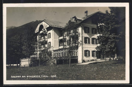 AK Achensee /Tirol, Hotel Seehof Im Sonnenschein  - Autres & Non Classés