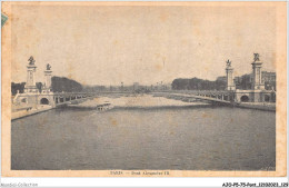 AJOP5-75-0491 - PARIS - PONT - Pont Alexandre III - Brücken