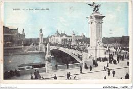 AJOP5-75-0485 - PARIS - PONT - Le Pont Alexandre III - Ponts