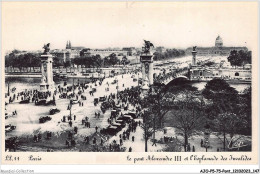 AJOP5-75-0500 - PARIS - PONT - Le Pont Alexander III Et L'esplanade Des Invalides - Ponts