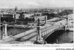AJOP5-75-0499 - PARIS - PONT - Le Pont Alexander III - Brücken