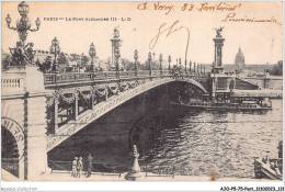 AJOP5-75-0492 - PARIS - PONT - Le Pont Alexandre III - Ponts