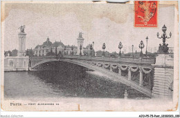 AJOP5-75-0481 - PARIS - PONT - Pont Alexander III - Bridges
