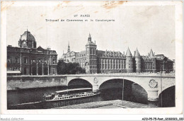 AJOP5-75-0478 - PARIS - PONT - Tribunal De Commerce Et La Conciergerie - Brücken