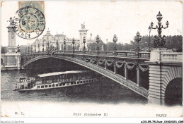 AJOP5-75-0474 - PARIS - PONT - Pont Alexander III - Brücken