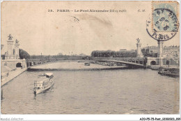 AJOP5-75-0472 - PARIS - PONT - Le Pont Alexandre III - Brücken