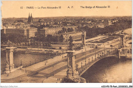 AJOP5-75-0455 - PARIS - PONT - Le Pont Alexandre III - Ponti