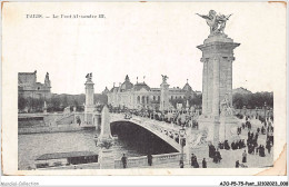 AJOP5-75-0431 - PARIS - PONT - Le Pont Alexandre III - Puentes