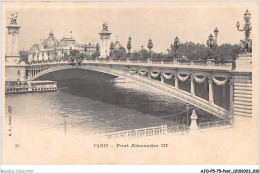 AJOP5-75-0432 - PARIS - PONT - Le Pont Alexandre III - Ponts