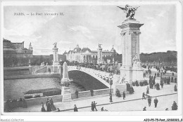 AJOP5-75-0427 - PARIS - PONT - Pont Alexandre III - Puentes
