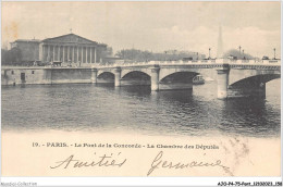 AJOP4-75-0420 - PARIS - PONT - Le Pont De La Concorde - Chambre Des Députés - Puentes