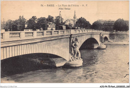 AJOP4-75-0421 - PARIS - PONT - Le Pont De L'alma - Bridges