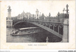 AJOP4-75-0417 - PARIS - PONT - Le Pont Alexandre III  - Brücken