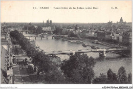 AJOP4-75-0407 - PARIS - PONT - Panorama De La Seine - Ponts