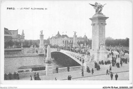 AJOP4-75-0401 - PARIS - PONT - Le Pont Alexandre III  - Ponti