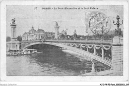 AJOP4-75-0398 - PARIS - PONT - Le Pont Alexandre Et Le Petit Palais - Ponts