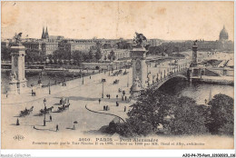 AJOP4-75-0399 - PARIS - PONT - Pont Alexandre  - Puentes