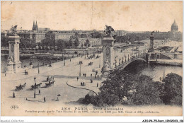 AJOP4-75-0399 - PARIS - PONT - Pont Alexandre  - Bridges
