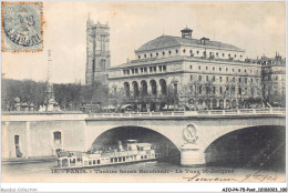 AJOP4-75-0391 - PARIS - PONT - Theatre Sarah Bernhart - La Tour St-jacques - Brücken