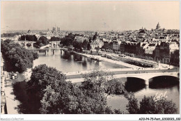 AJOP4-75-0392 - PARIS - PONT - La Seine Et Les Spt Ponts - Ponti