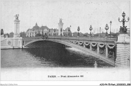 AJOP4-75-0370 - PARIS - PONT - Le Pont Alexandre III - Bridges