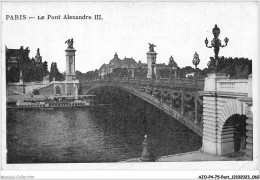 AJOP4-75-0371 - PARIS - PONT - Le Pont Alexandre III - Brücken