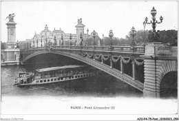AJOP4-75-0368 - PARIS - PONT - Le Pont Alexandre III - Bridges