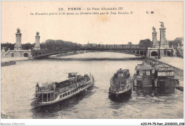 AJOP4-75-0360 - PARIS - PONT - Le Pont Alexandre III - Bridges