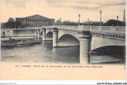 AJOP4-75-0355 - PARIS - PONT - Pont De La Concorde Et La Chambre Des Deputés - Ponti