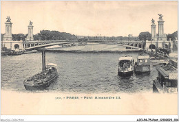 AJOP4-75-0348 - PARIS - PONT - Pont Alexandre III - Bruggen