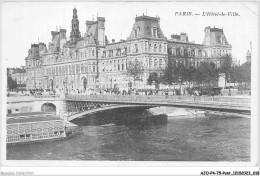 AJOP4-75-0350 - PARIS - PONT - L'hotel De Ville - Ponts