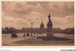 AJOP3-75-0316 - PARIS - L'esplanade Des Invalides Et Les Invalides - Statue Du Général Gallieni - Statues