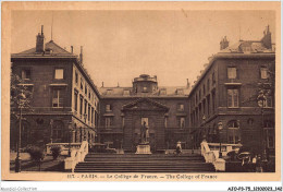 AJOP3-75-0312 - PARIS - Le Collège De France - The College Of France - Enseignement, Ecoles Et Universités