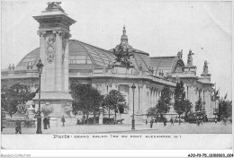 AJOP3-75-0253 - PARIS - Le Grand Palais - Vue Du Pont Alexandre III - Andere Monumenten, Gebouwen
