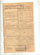 Déclaration Récolte  Riedisheim 1960/63 - Sonstige & Ohne Zuordnung