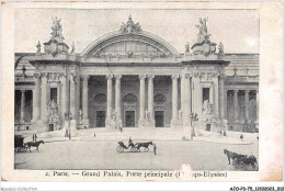 AJOP3-75-0247 - PARIS - Grand Palais - Porte Principale - Champs-élysées - Champs-Elysées