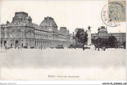 AJOP2-75-0240 - PARIS - Cour Du Carrousel - Places, Squares