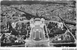 AJOP2-75-0205 - PARIS - Vue Panoramique Vers Le Palais De Chaillot - Andere Monumenten, Gebouwen