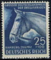 D. Reich 779 Derby Das Blaue Band Tiere Pferde Sport Luxus Postfrisch MNH 17,00 - Lettres & Documents