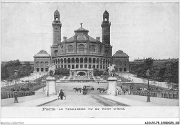 AJOP2-75-0179 - PARIS - Le Trocadéro Vue Du Pont D'iéna - Otros Monumentos