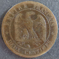 Münze Frankreich France 2 Centimes 1856 Schön F Napoleon III. - Other & Unclassified