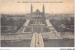 AJOP2-75-0169 - PARIS - Le Trocadéro - Vue Prise De La Tour Eiffel - Altri Monumenti, Edifici