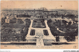 AJOP2-75-0158 - PARIS - Vue Sur Le Palais Du Tracadéro Prise De La Tour Eiffel - Altri Monumenti, Edifici